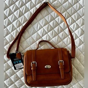 NWT GTM Gun Tote’n Mamas leather crossbody purse bag concealed carry holster NEW